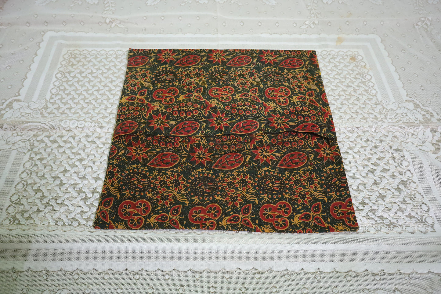 Patchwork Cushion Covers 16x16 (Multicolour - Blue/Green/Yellow)